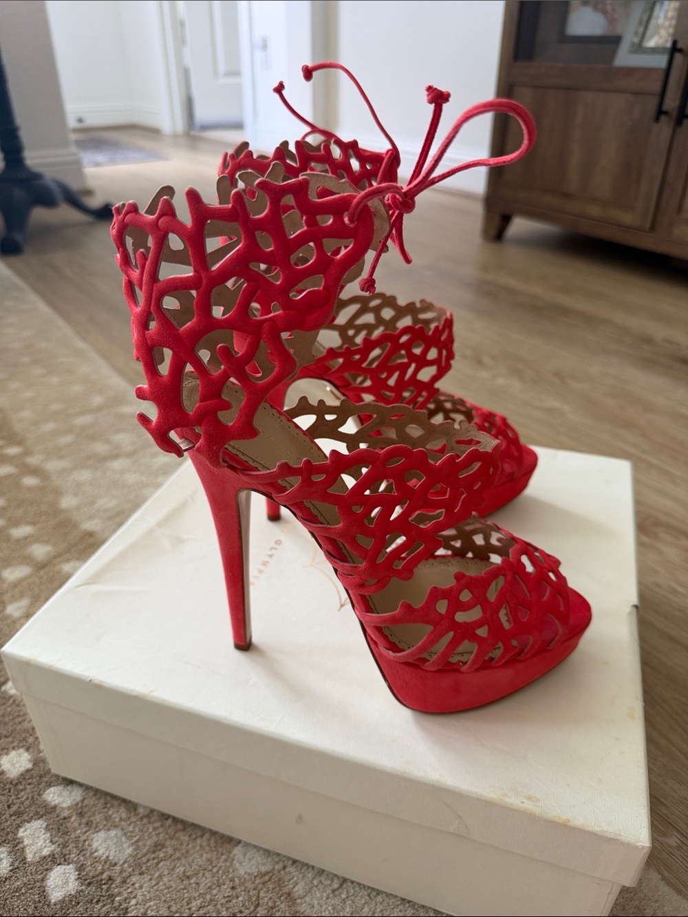 Charlotte Olympia Goodness Gracious Reef Heels sz 40 - Picture 3 of 12